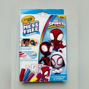 Crayola Color Wonder Spidey & His Amazing Friends Mini Box Set, Toddler Craft.